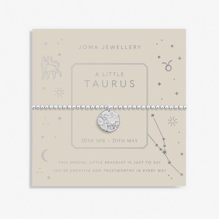 Star Sign A Little 'Taurus' Silver Plated Bracelet