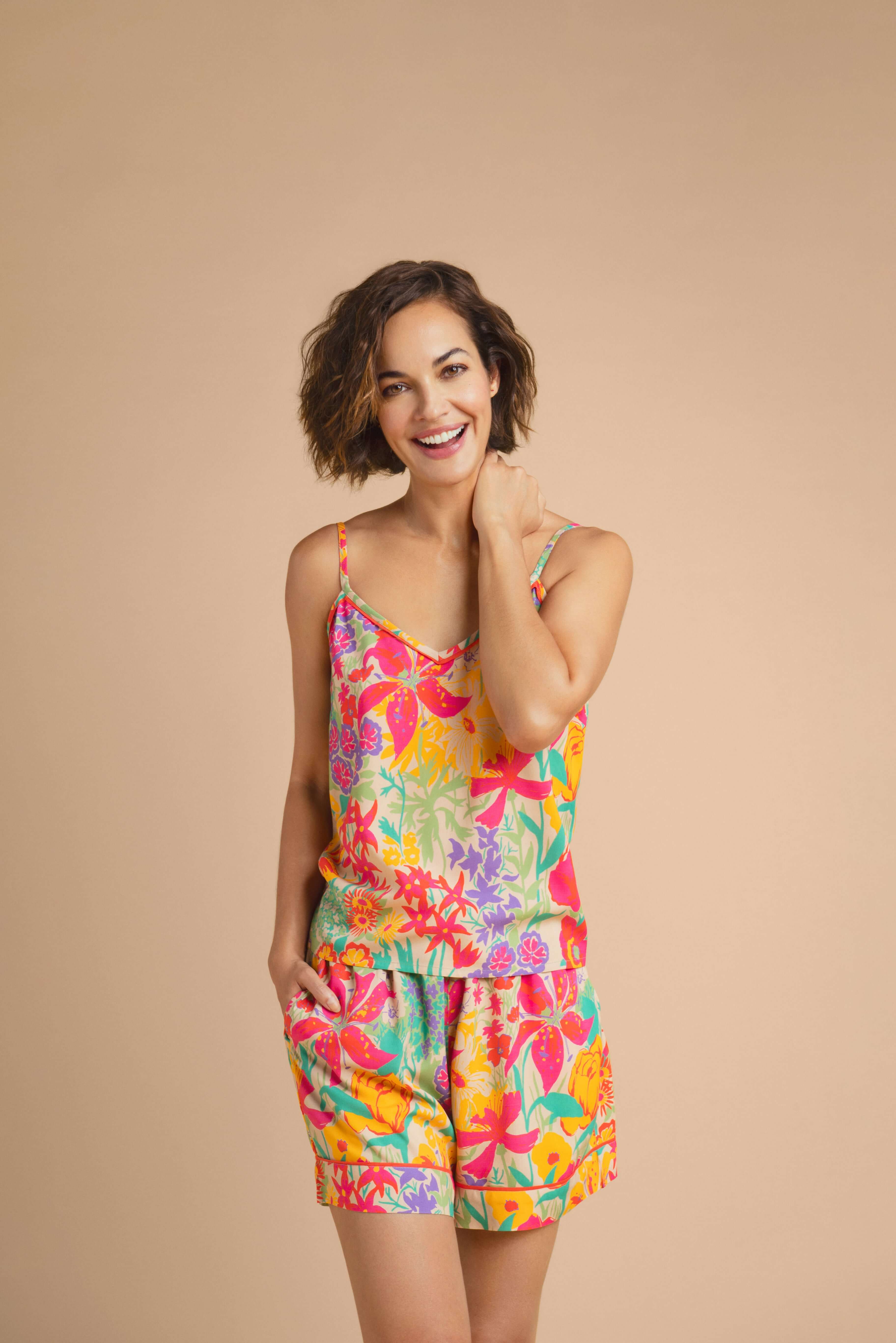 Cami Springtime Wildflowers in Coconut Pyjamas
