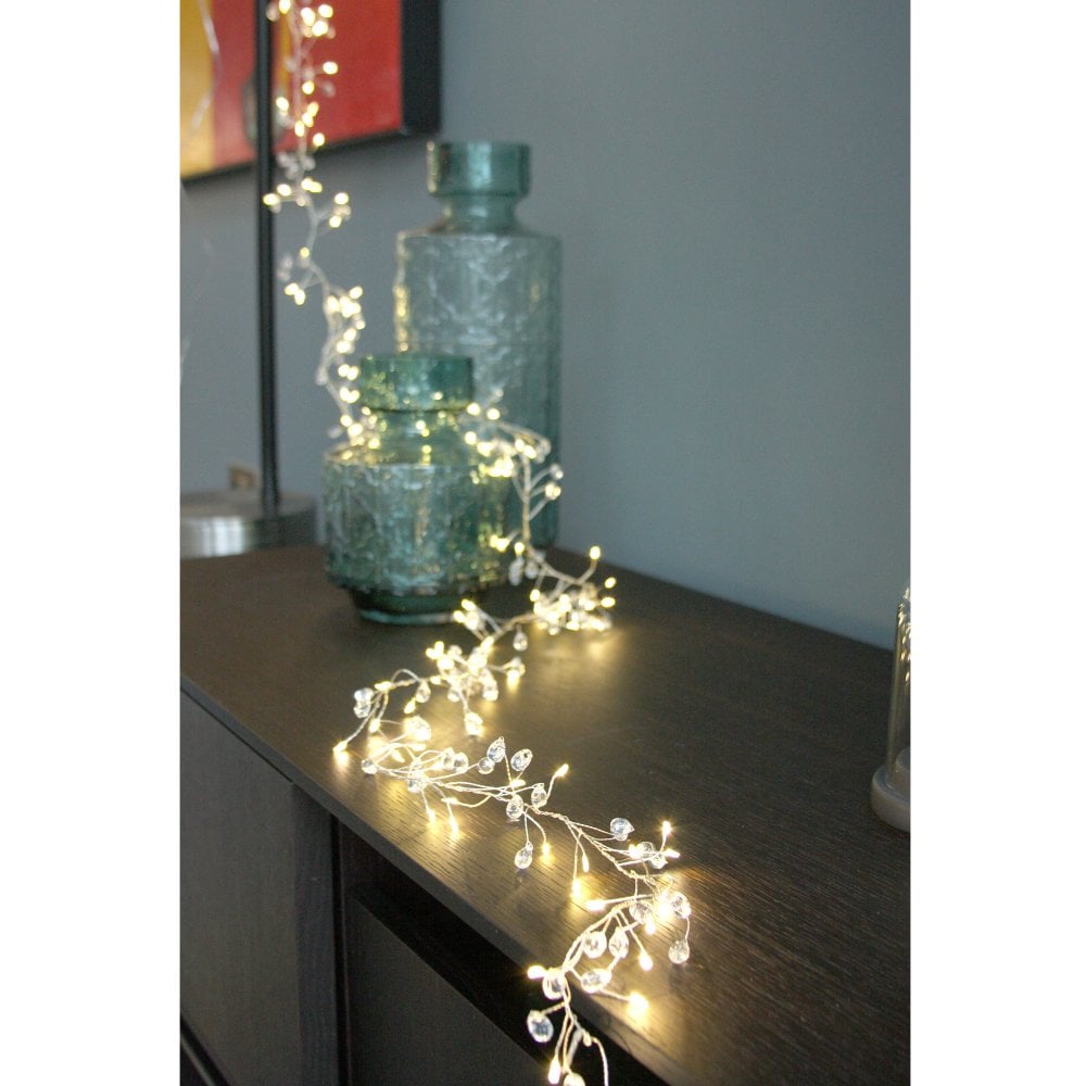 Crystal Cluster -Battery LED Light Chain