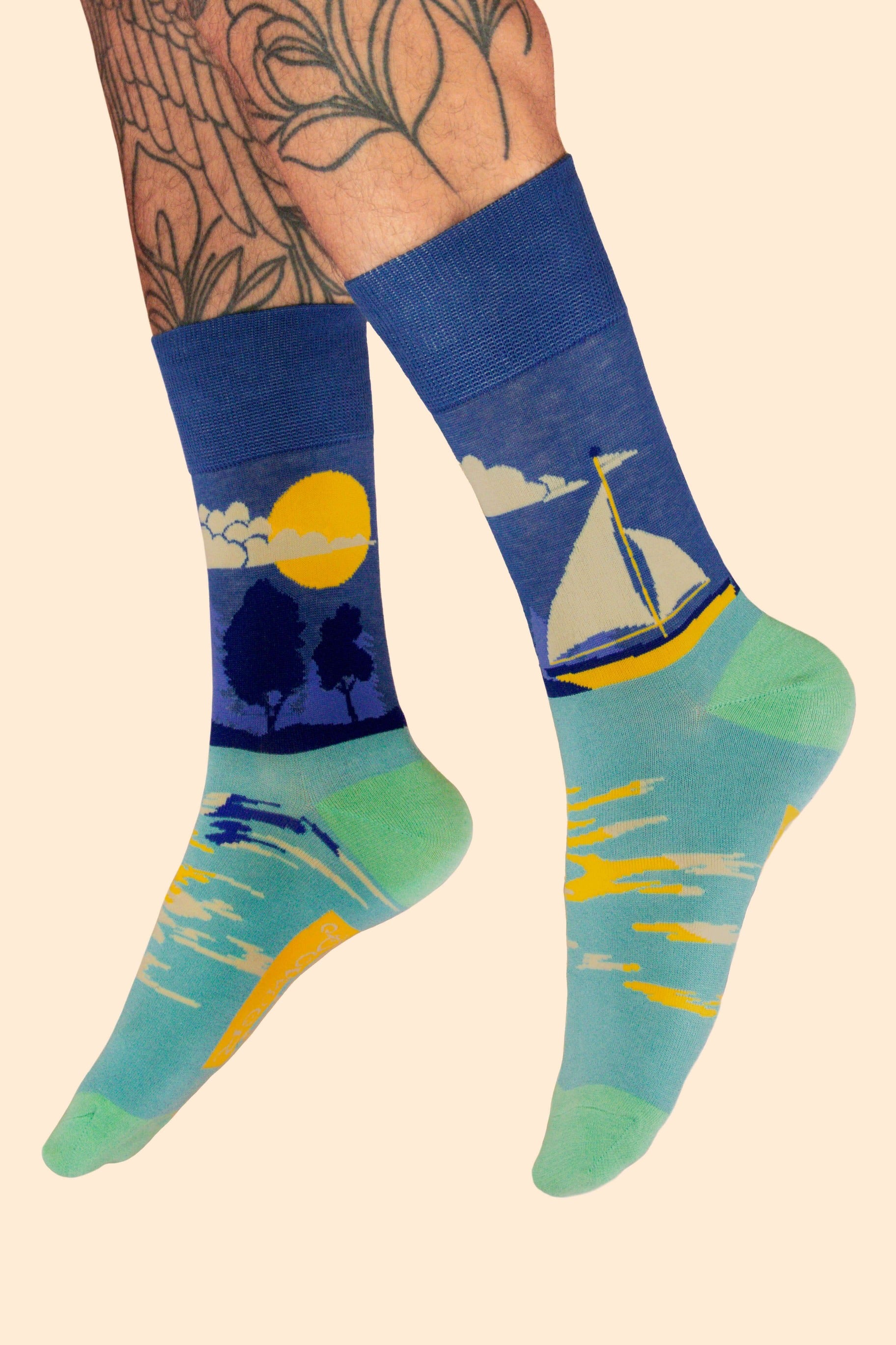 Smooth Sailing Men's Socks