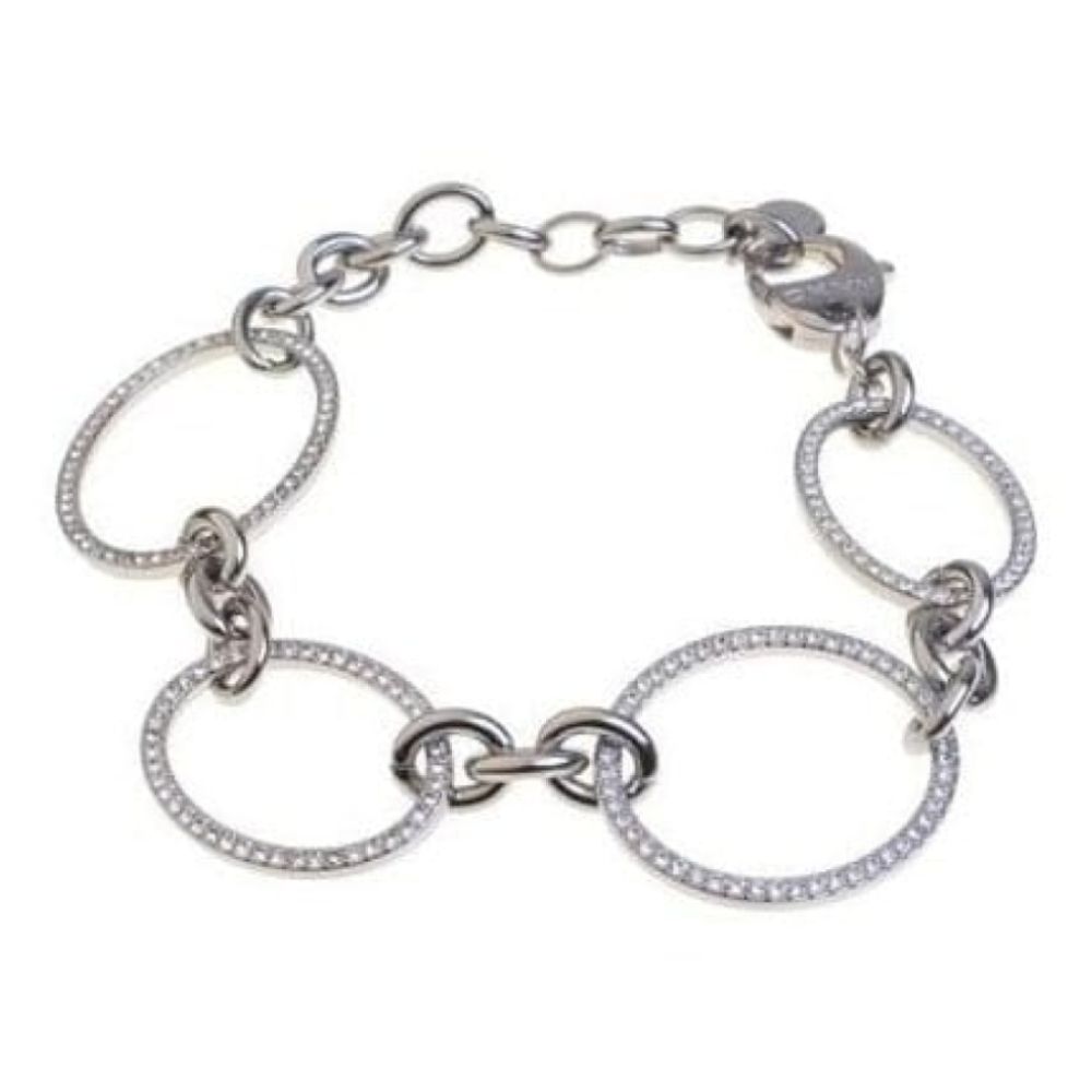 Ladies Glitz & Essentials Crystalised Circular Bracelet