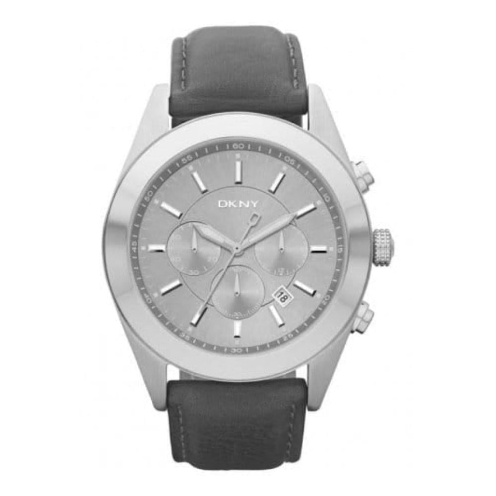 Gents Casual Grey Leather Watch