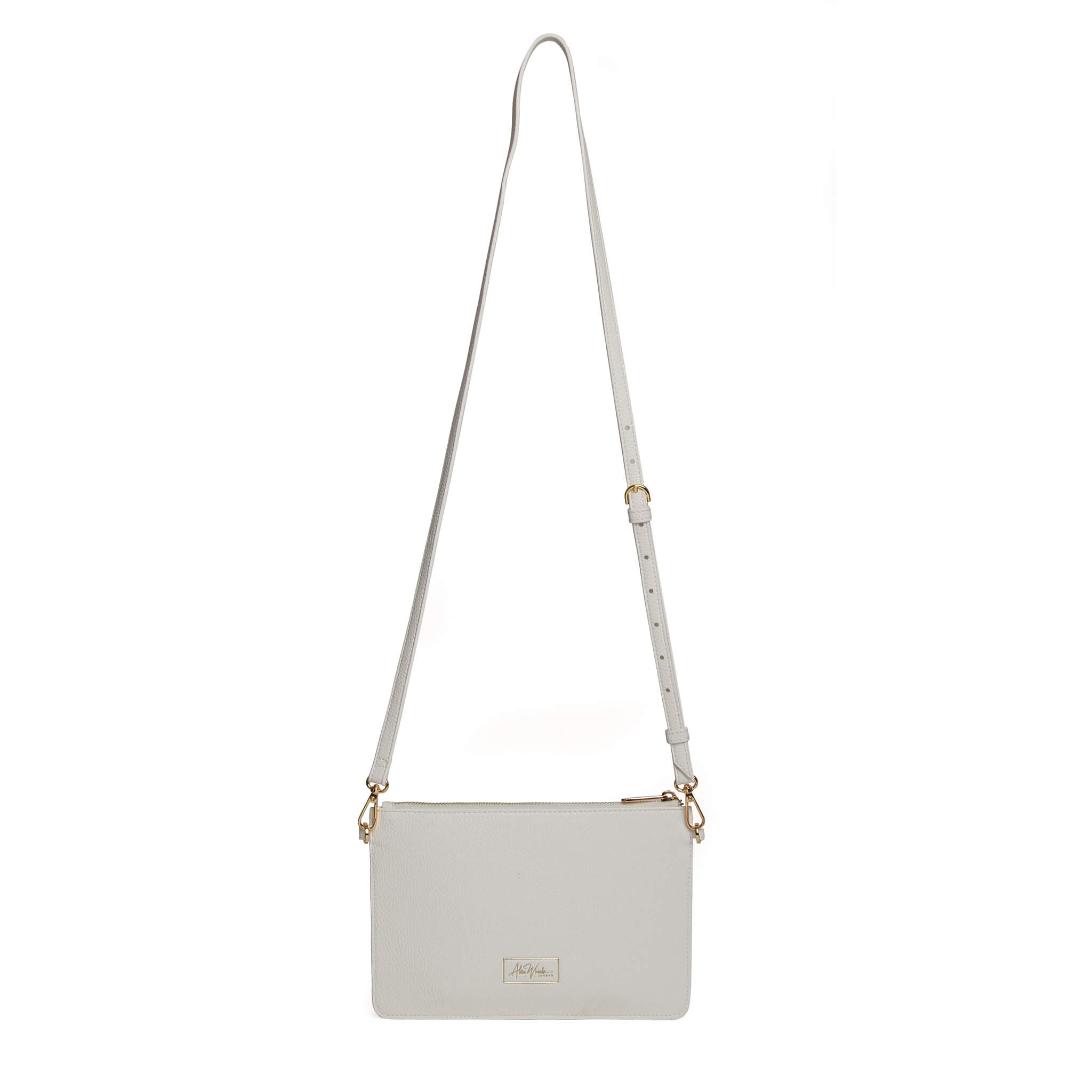 Ealing Phone/Clutch Pouch In White