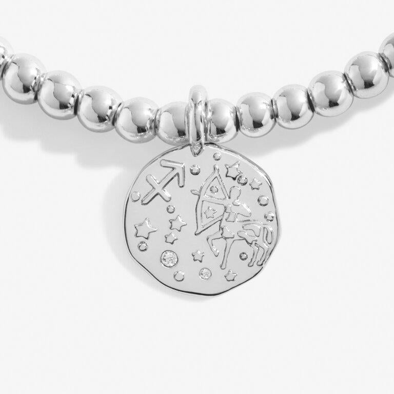 Star Sign A Little 'Sagittarius' Silver Plated Bracelet