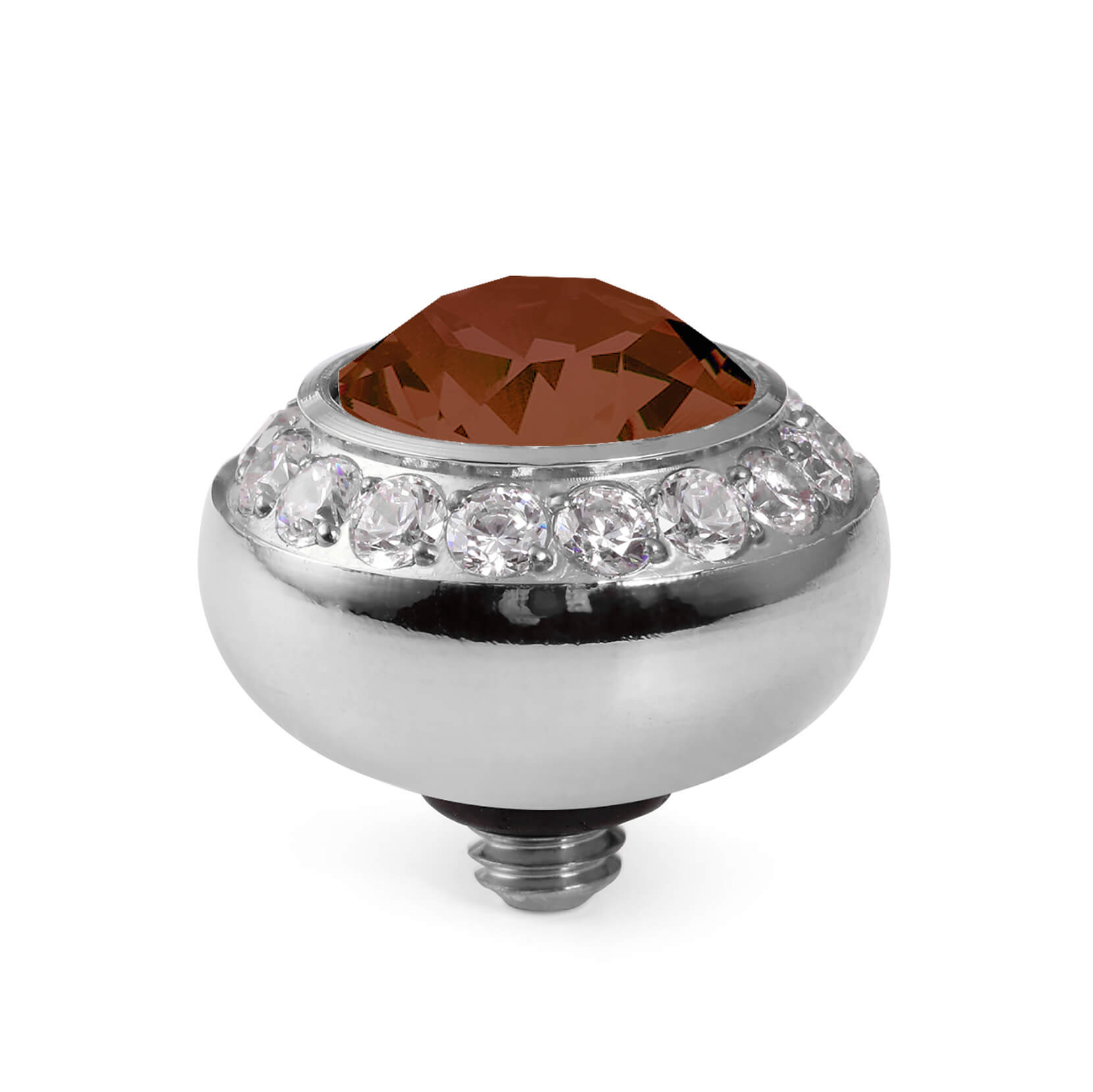 TONDO Deluxe (S/P) 10mm Smoked Topaz Top