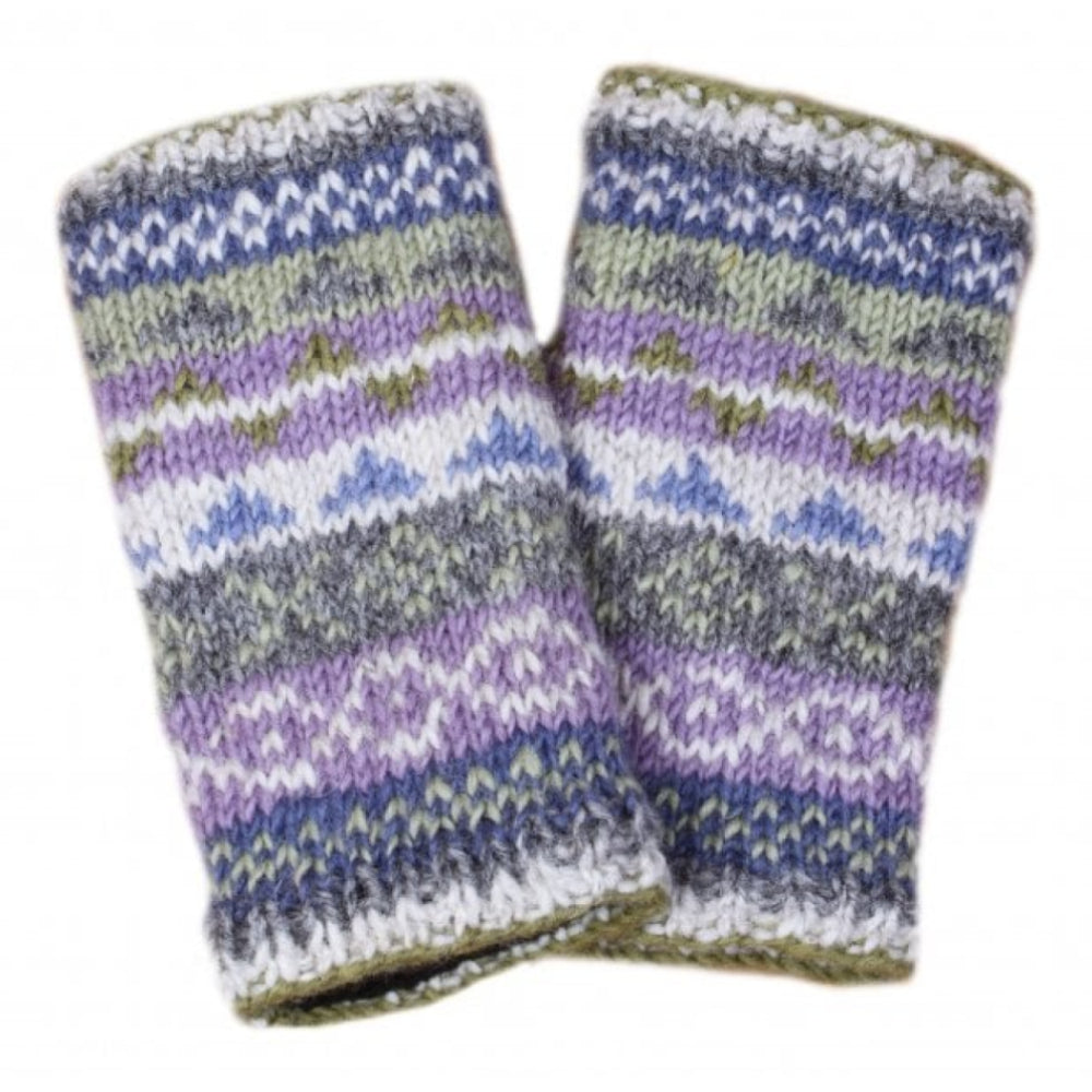 Classic Fairisle Handwarmer Olive