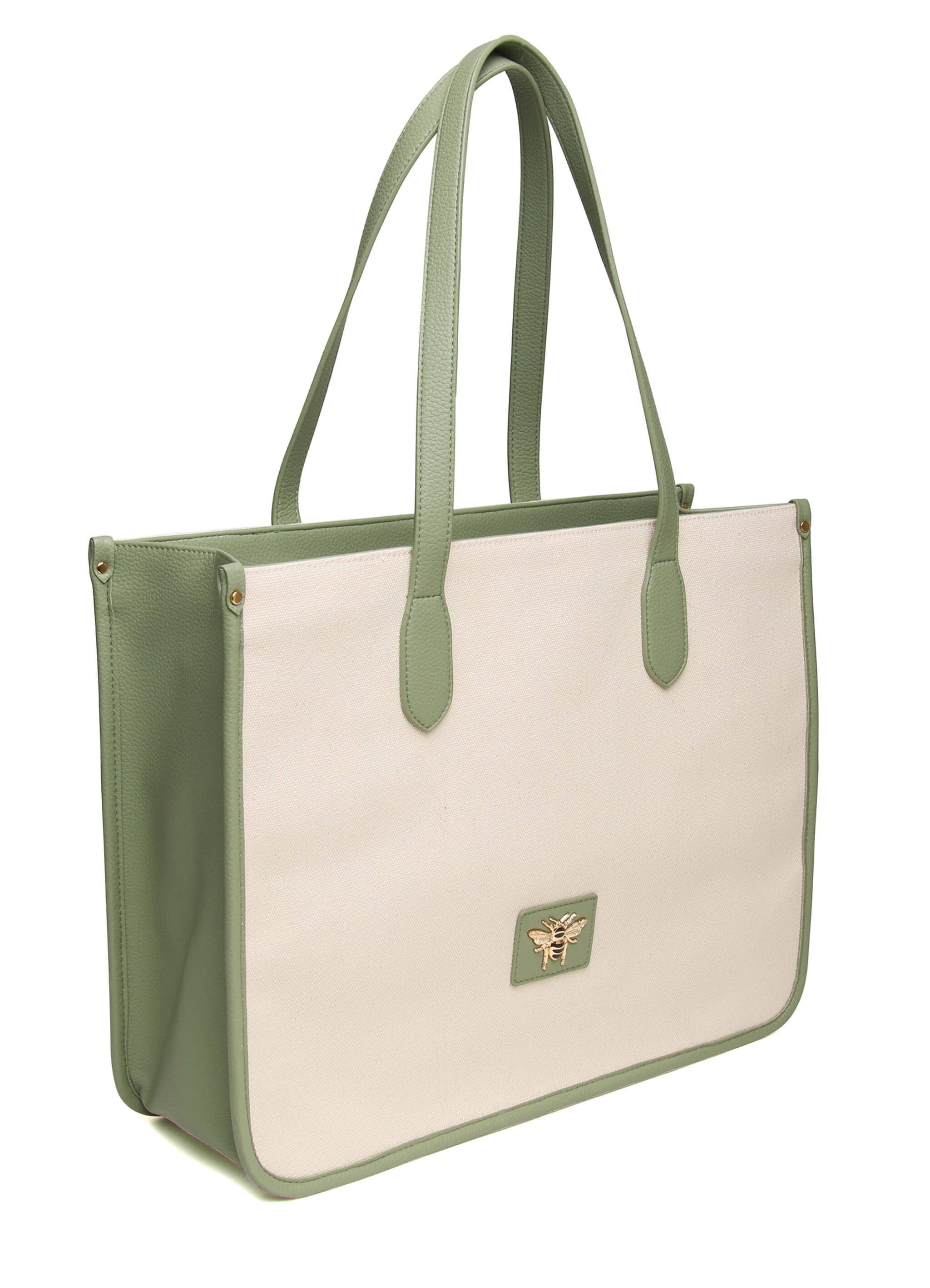 Kingston Canvas Tote Bag In Sage