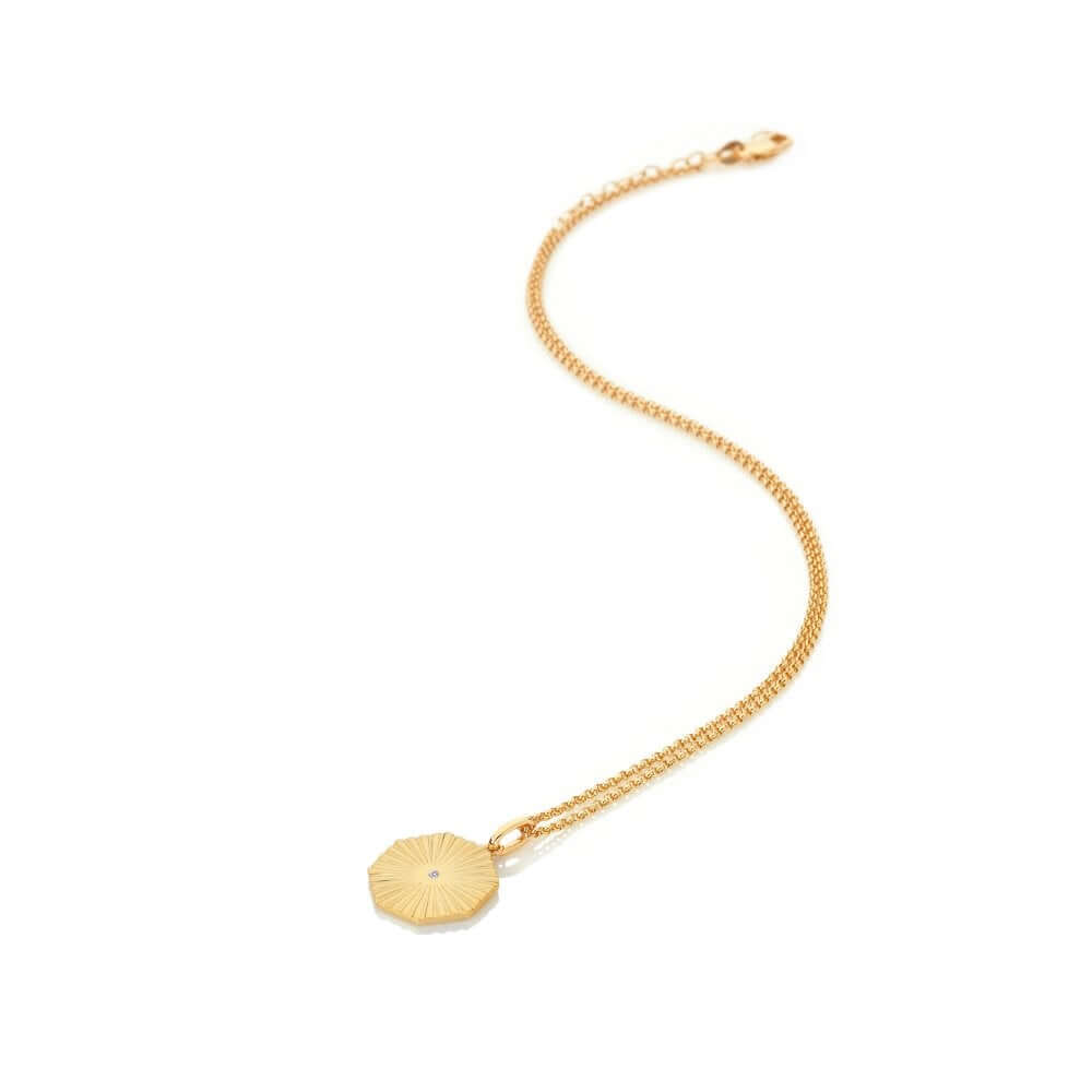 Hope Octagon Pendant Necklace
