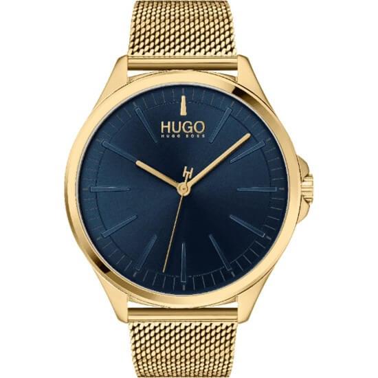 SMASH Blue Dial & Gold Tone Mesh Strap Gents Watch