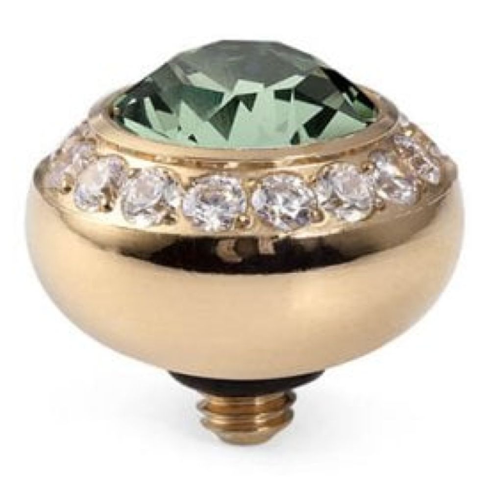 Top Tondo Deluxe 10mm (G/P) Chrysolite