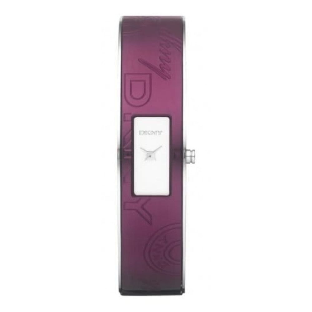 Ladies Pink Semi Bangle/Bracelet Watch
