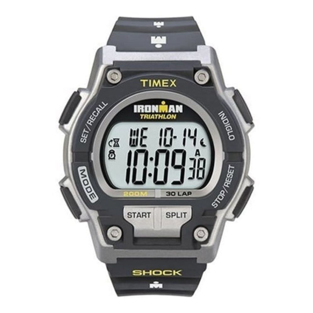 Ironman Gents Grey Digital Chronograph Indiglo Wristwatch