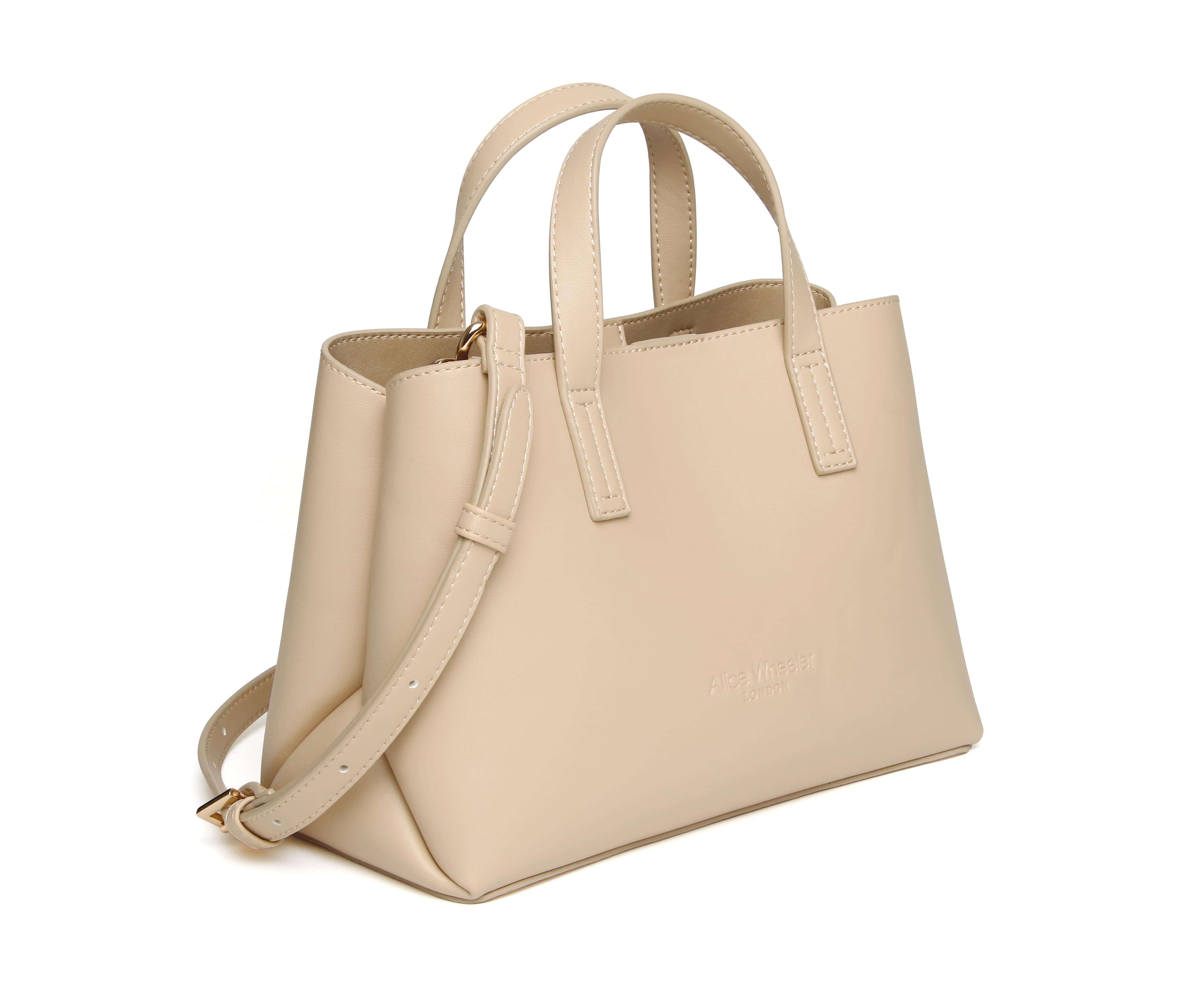 Florence Handbag Tote In Sand