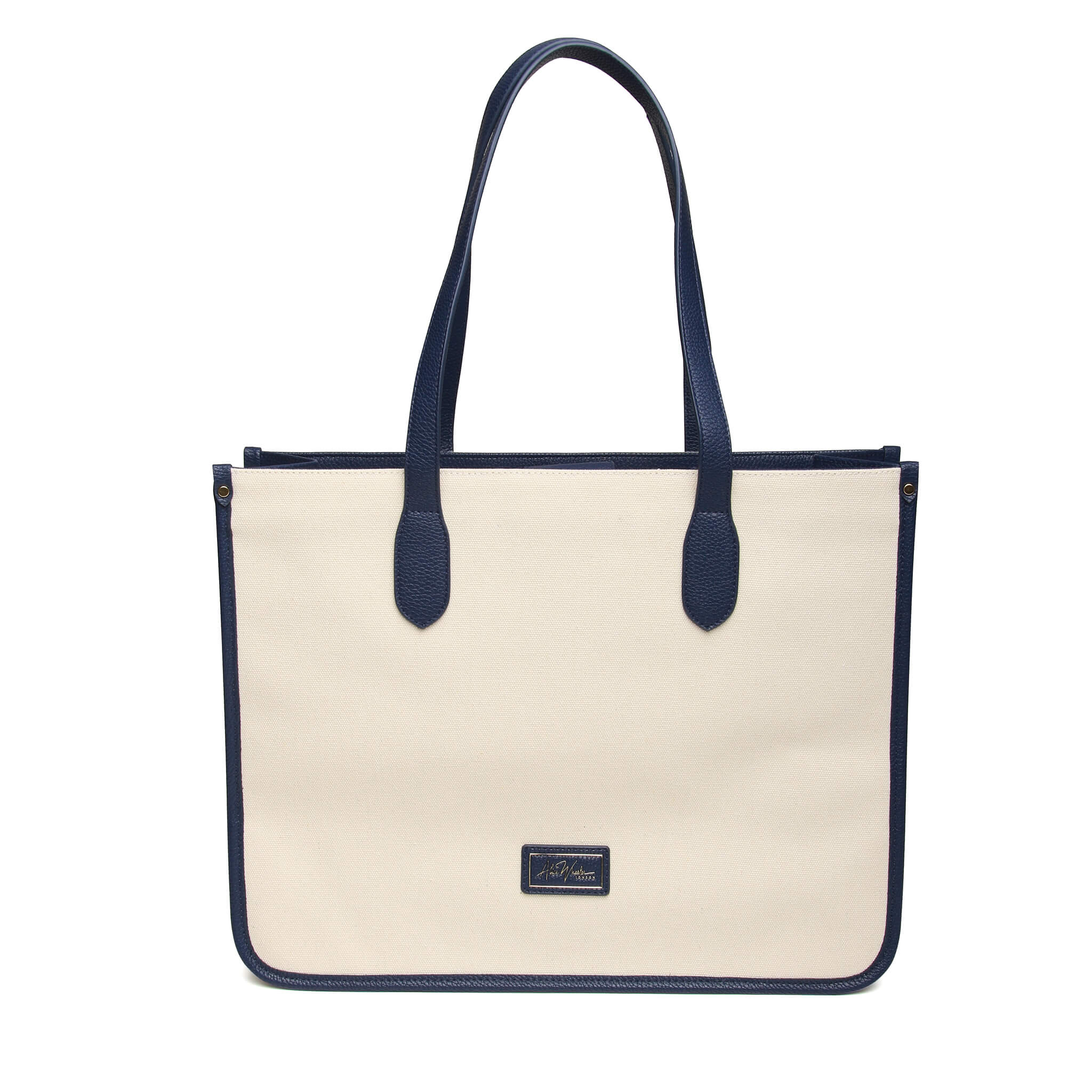 Kingston Canvas Tote Bag In Navy