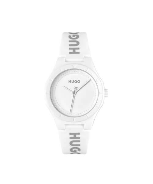 #LIT White Dial With White Silicone Strap Ladies Watch