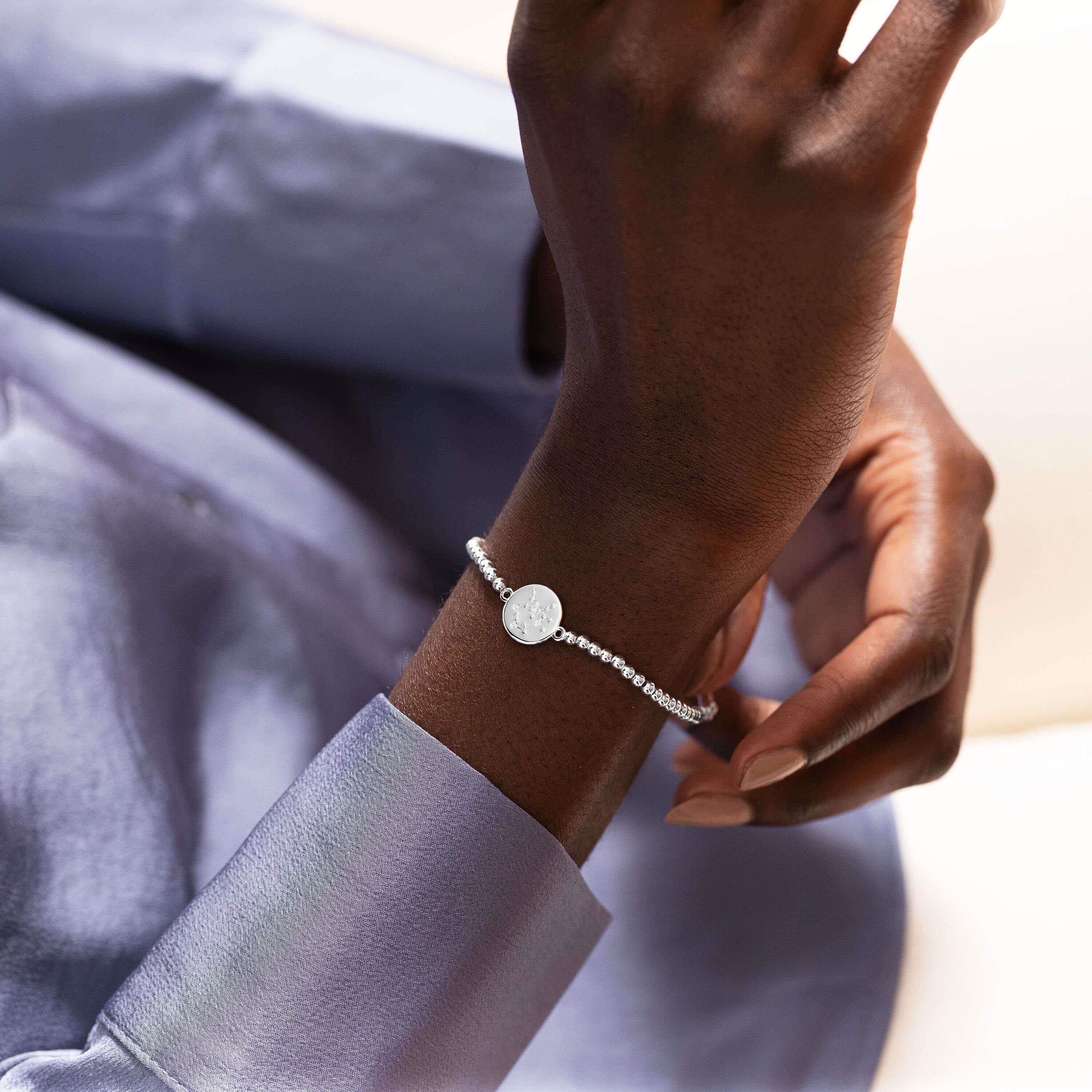 A Little | Sagittarius | Silver | Bracelet | 17.5cm Stretch