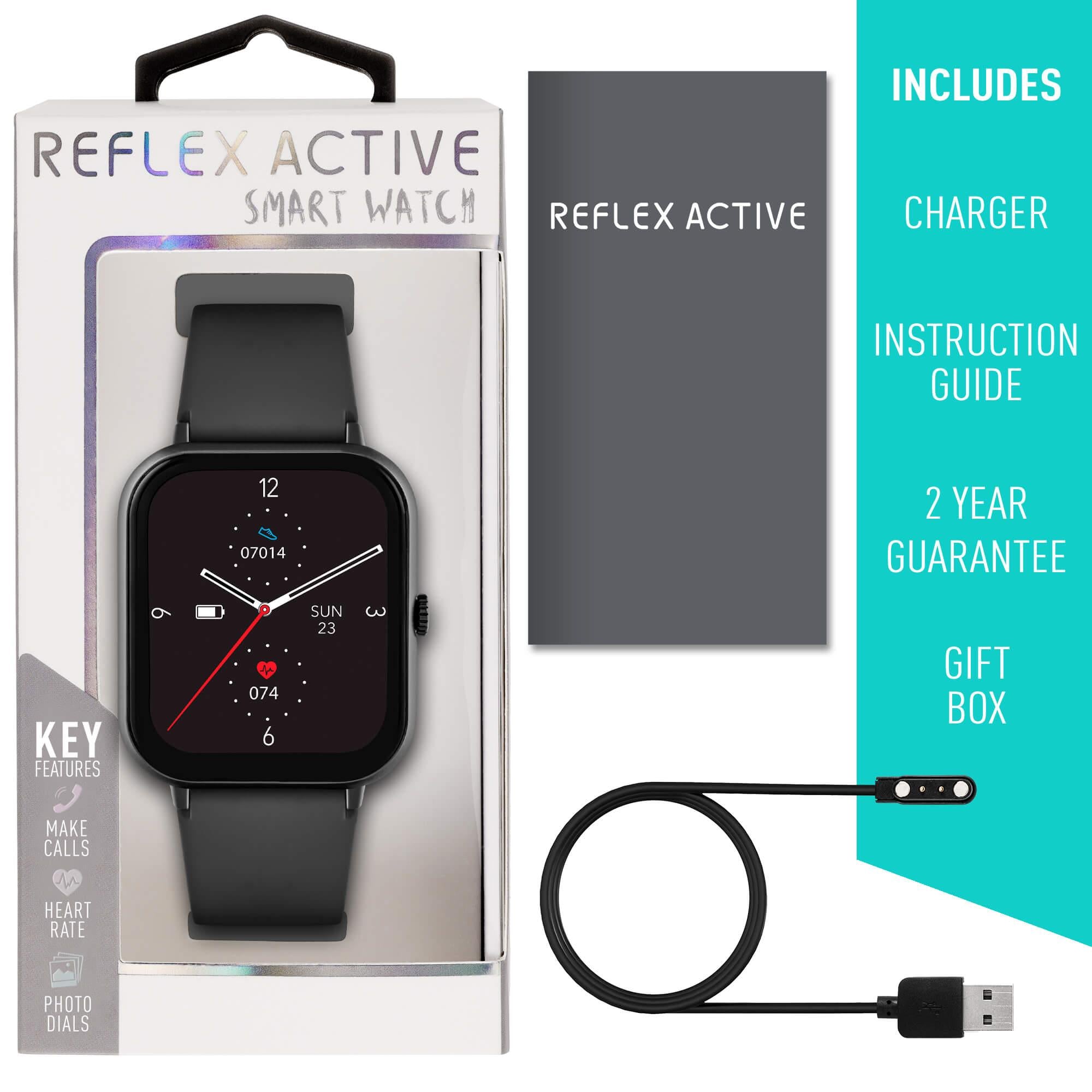 Series 23 Black Smart Calling Watch