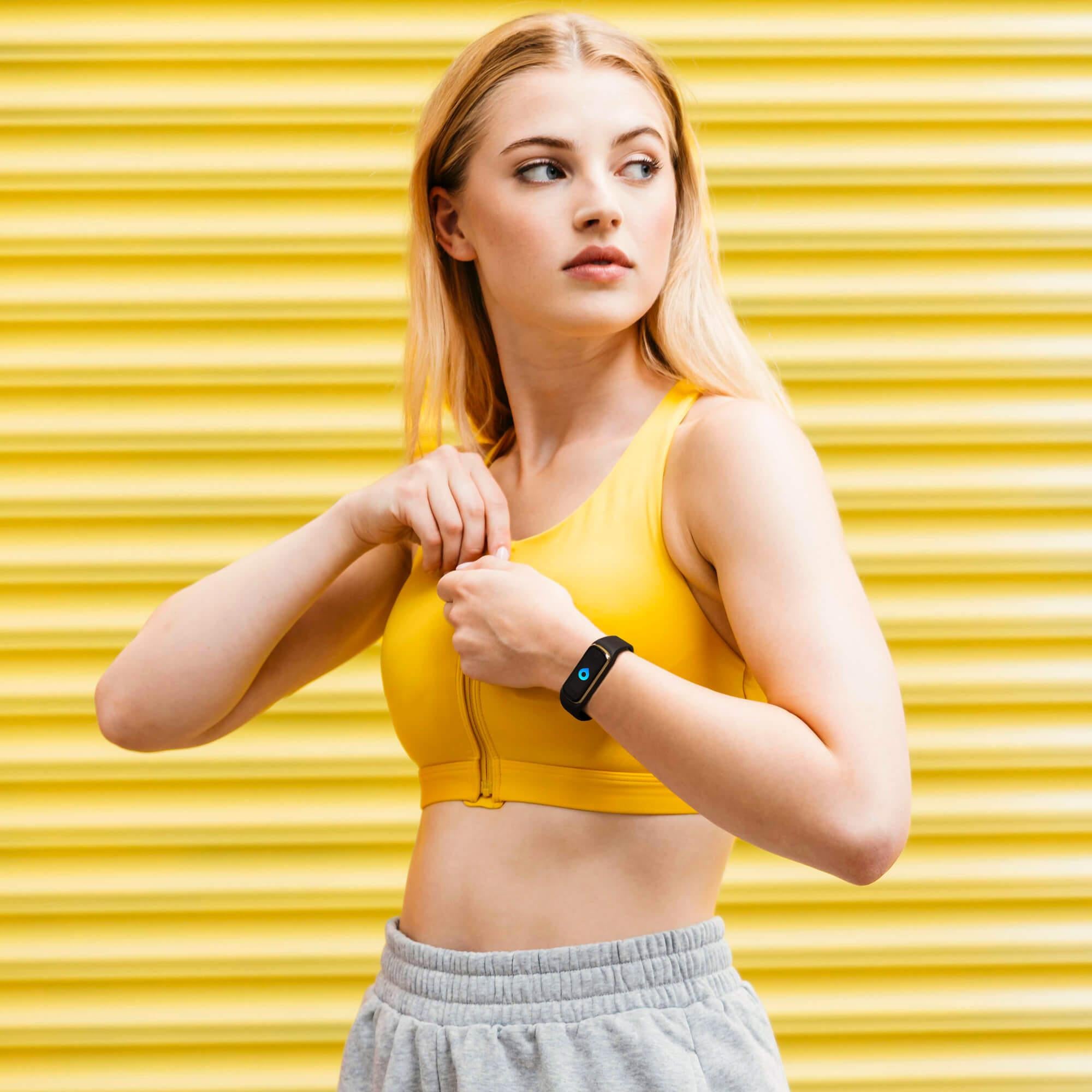 Series 8 Black & RG Slimline Sport Smart Watch
