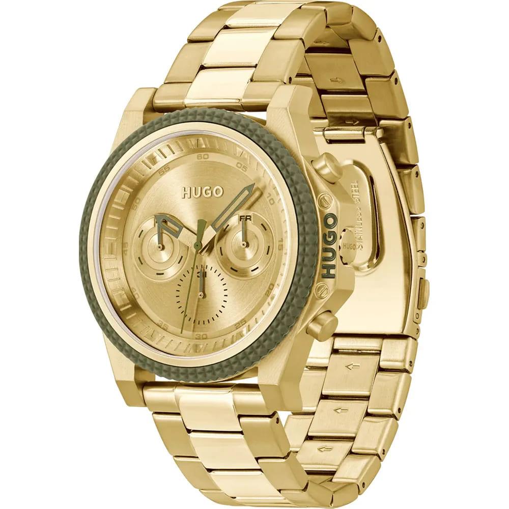 Brave With Day-Date Dial & Bracelet Strap Gents Watch