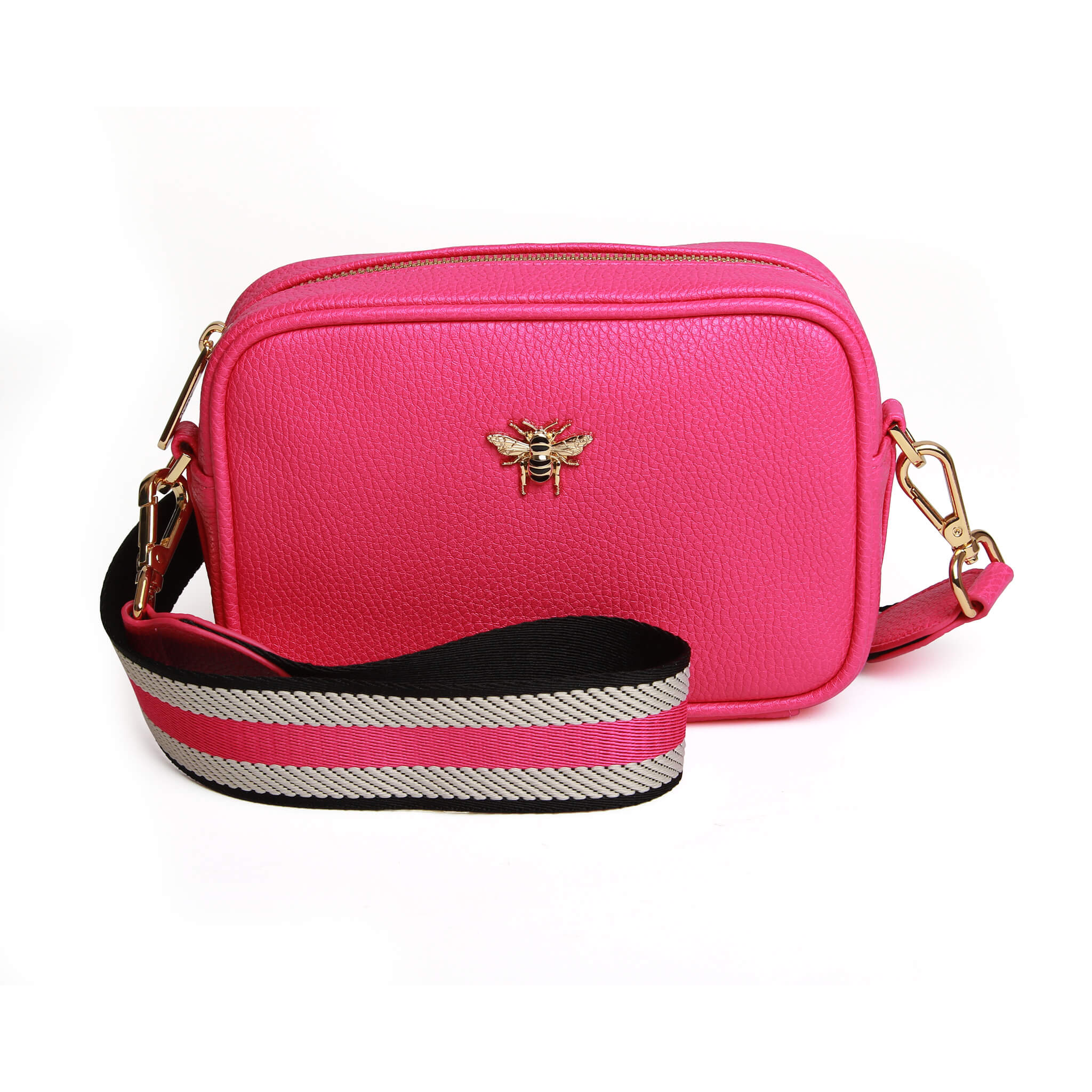 Mini mayfair W Webbing Strap Barbie In Pink