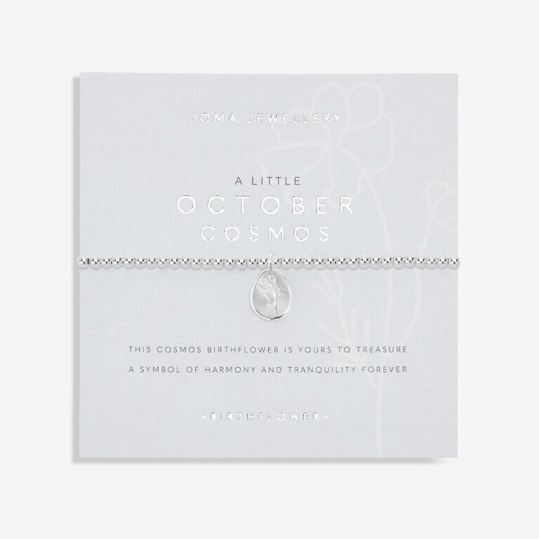 Birthflower A Little October Cosmos Bracelet