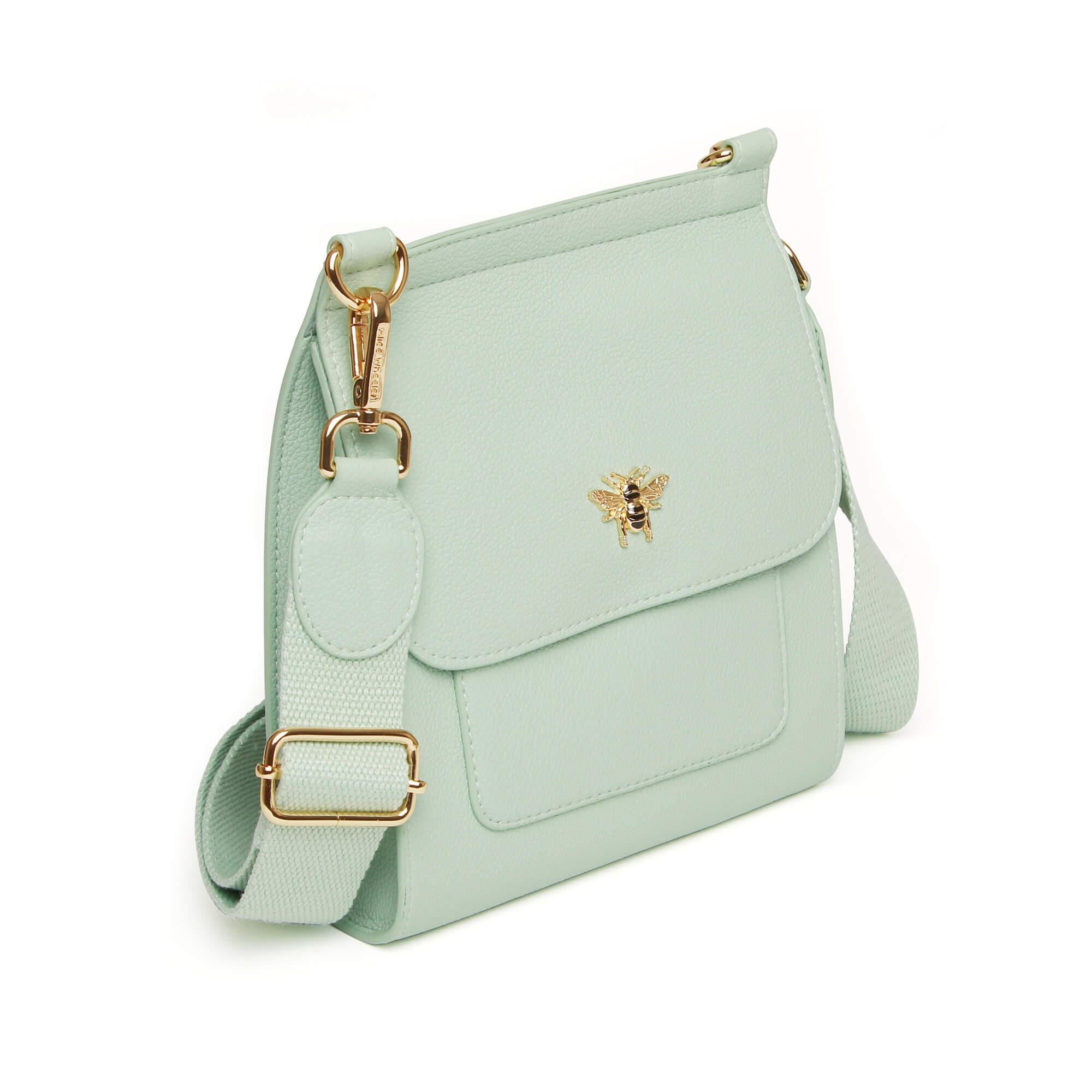 Bloomsbury Cross Body In Pastel Mint