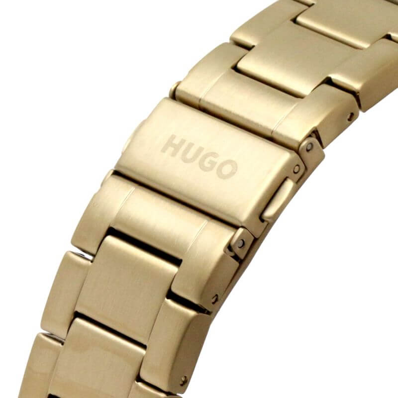 #GRIP Green Dial Gold Plated Bracelet Strap Watch
