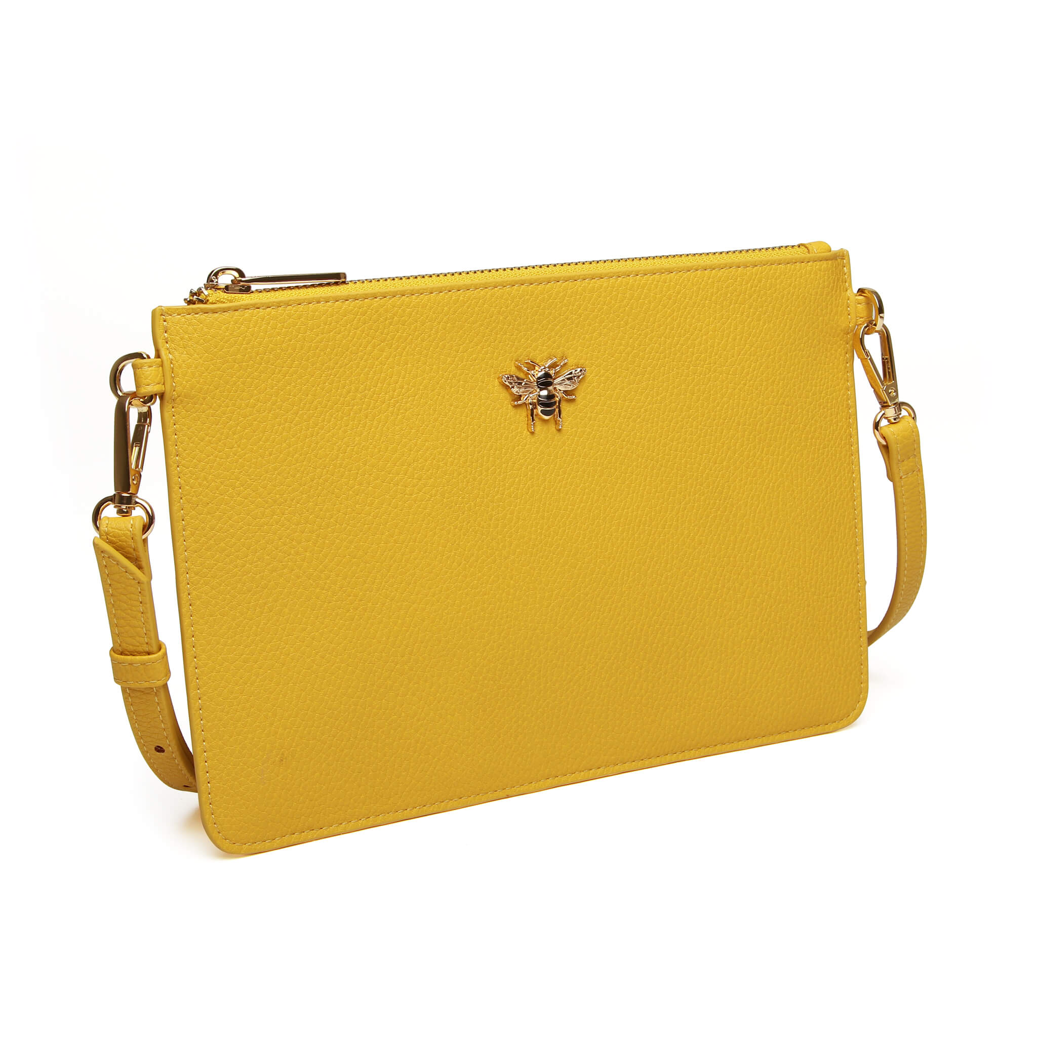 Ealing Phone/Clutch Pouch In Mustard
