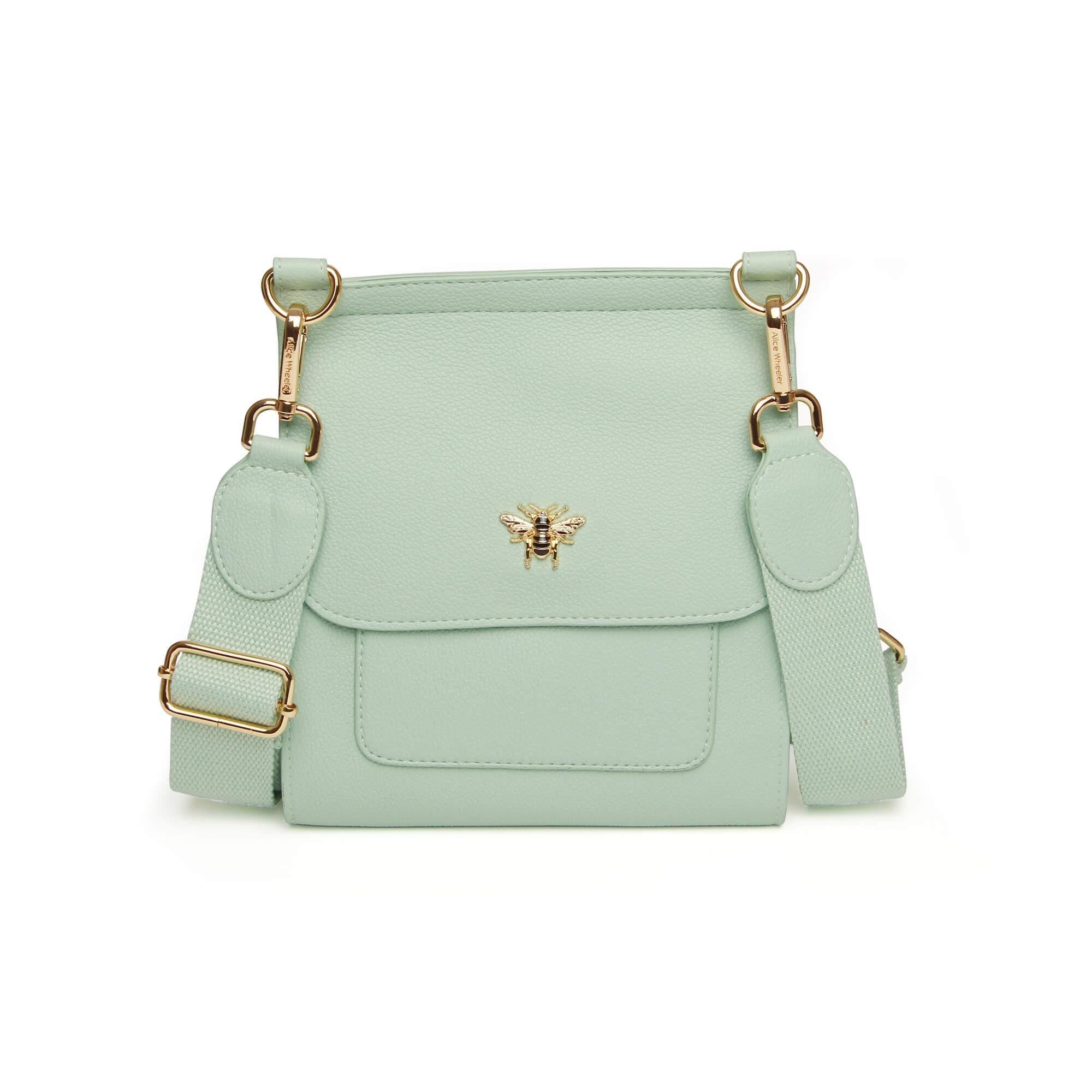 Bloomsbury Cross Body In Pastel Mint