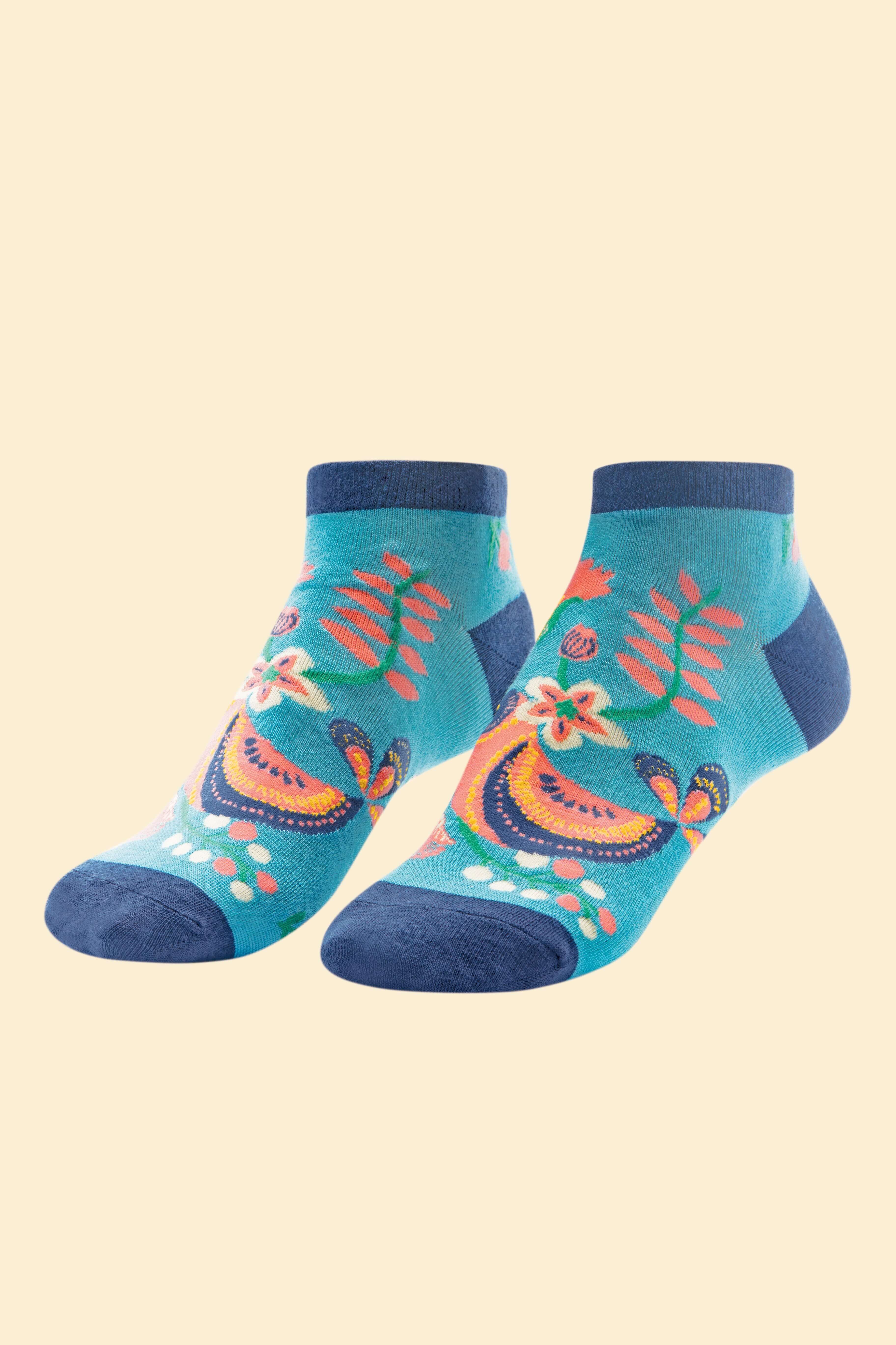 Dainty Birdie Trainer Socks