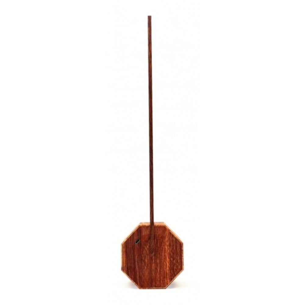 Octagon One Desk Lamp - Walnut