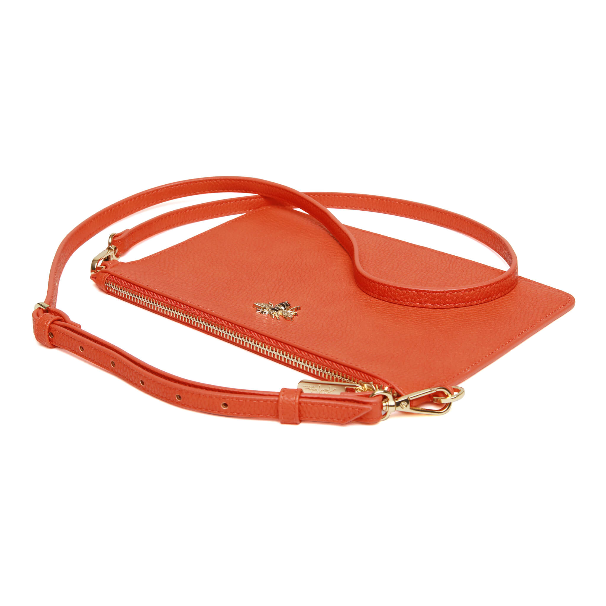Ealing Phone/Clutch Pouch In Orange