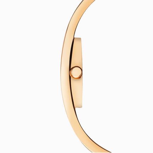 Rose Gold Case With Rose Dial & Rose Gold Tone Bracelet Ladies Classic Grecian Watch