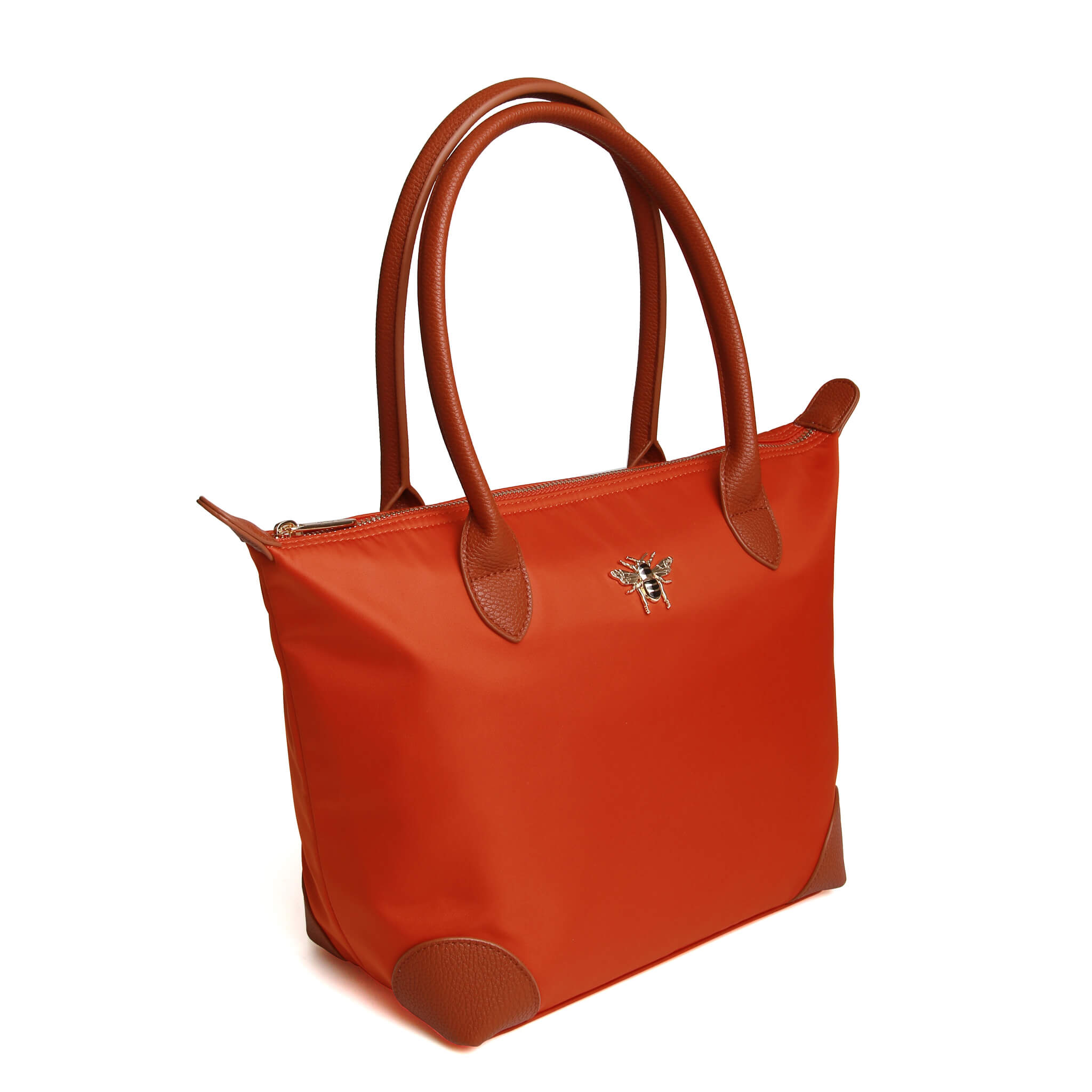 Large Shoreditch Tote Bag In Orange