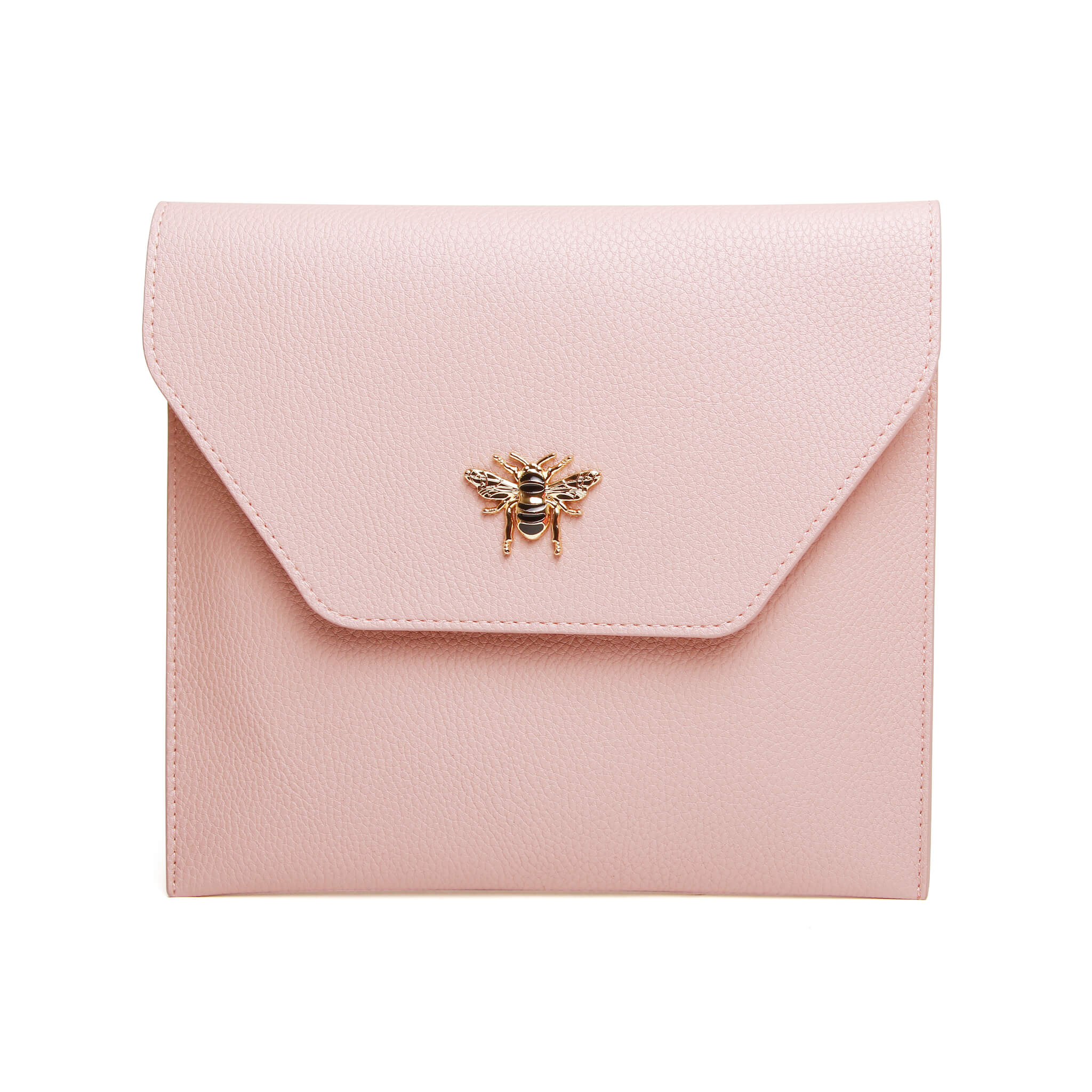 Pink - Travel Mirror & Case - 7x Magnification