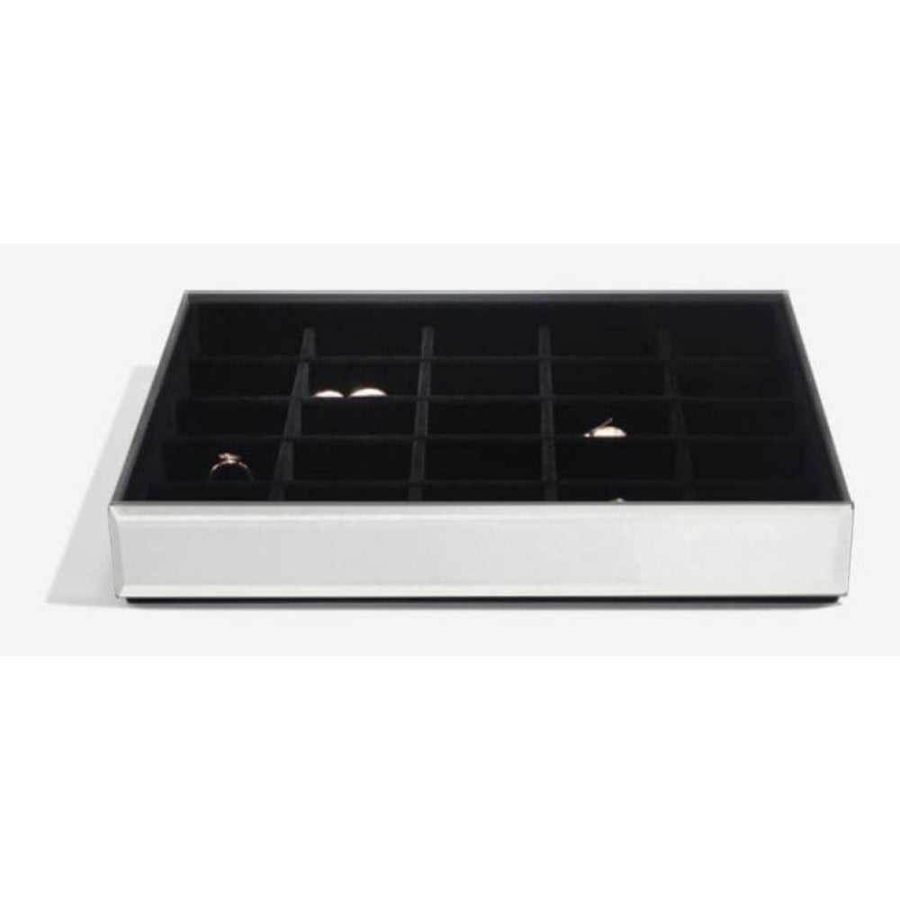 Clear Glass Classic 25 Section Stacker