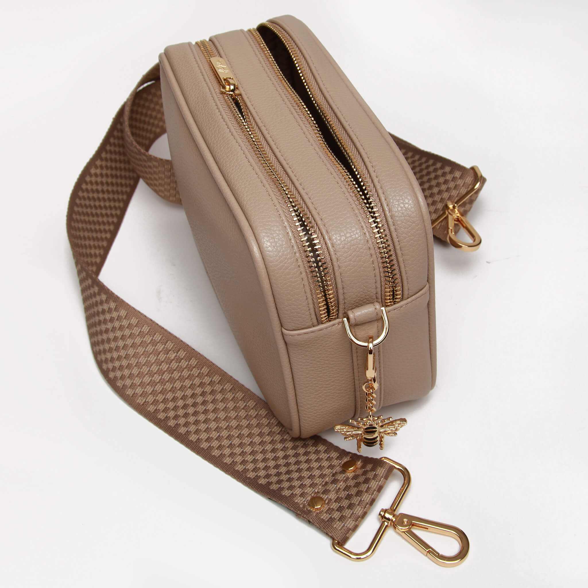 Soho Camera Cross Body Bag Stone