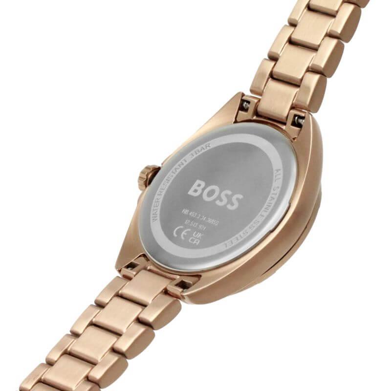 Felina Crystal Set Rose Gold Bracelet Ladies Watch