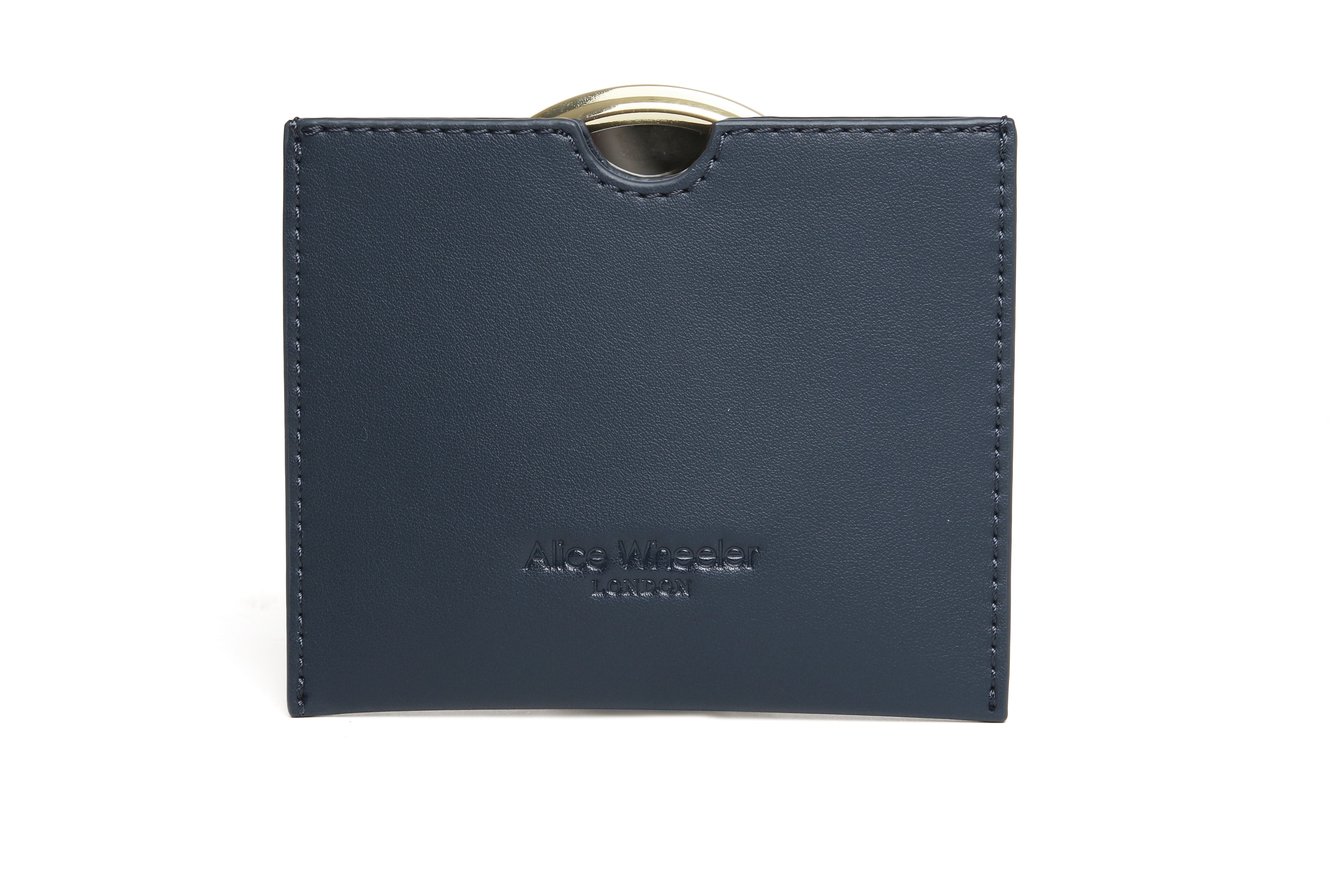 Venice Mirror & Pouch In Navy
