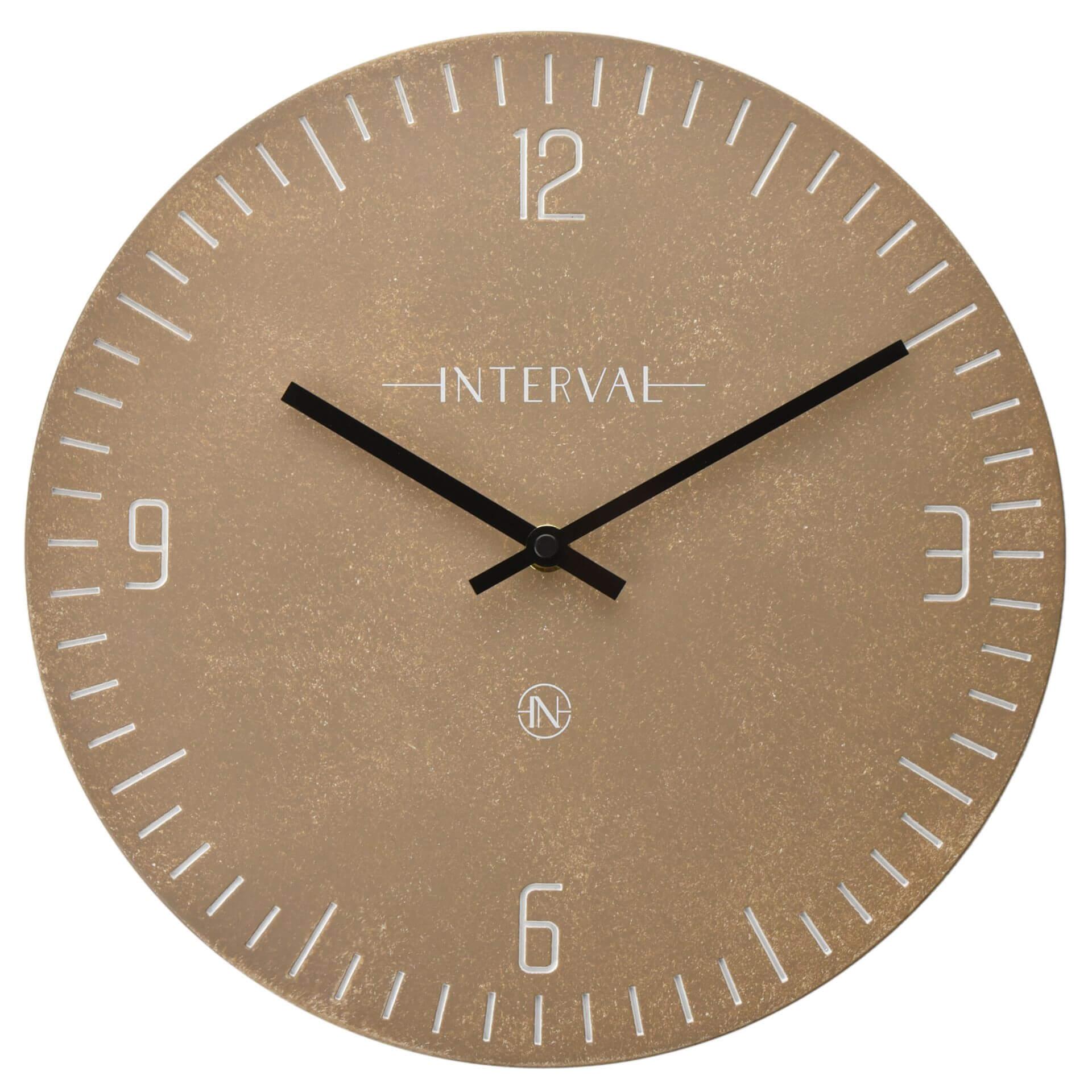 Resin Wall Clock 30cm - Mushroom