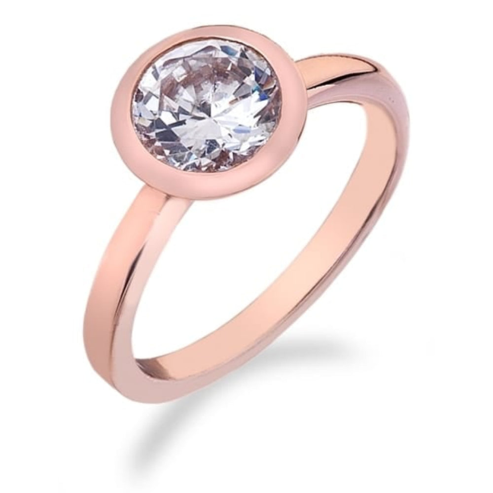 Riflessi Rose Gold Plated Ring