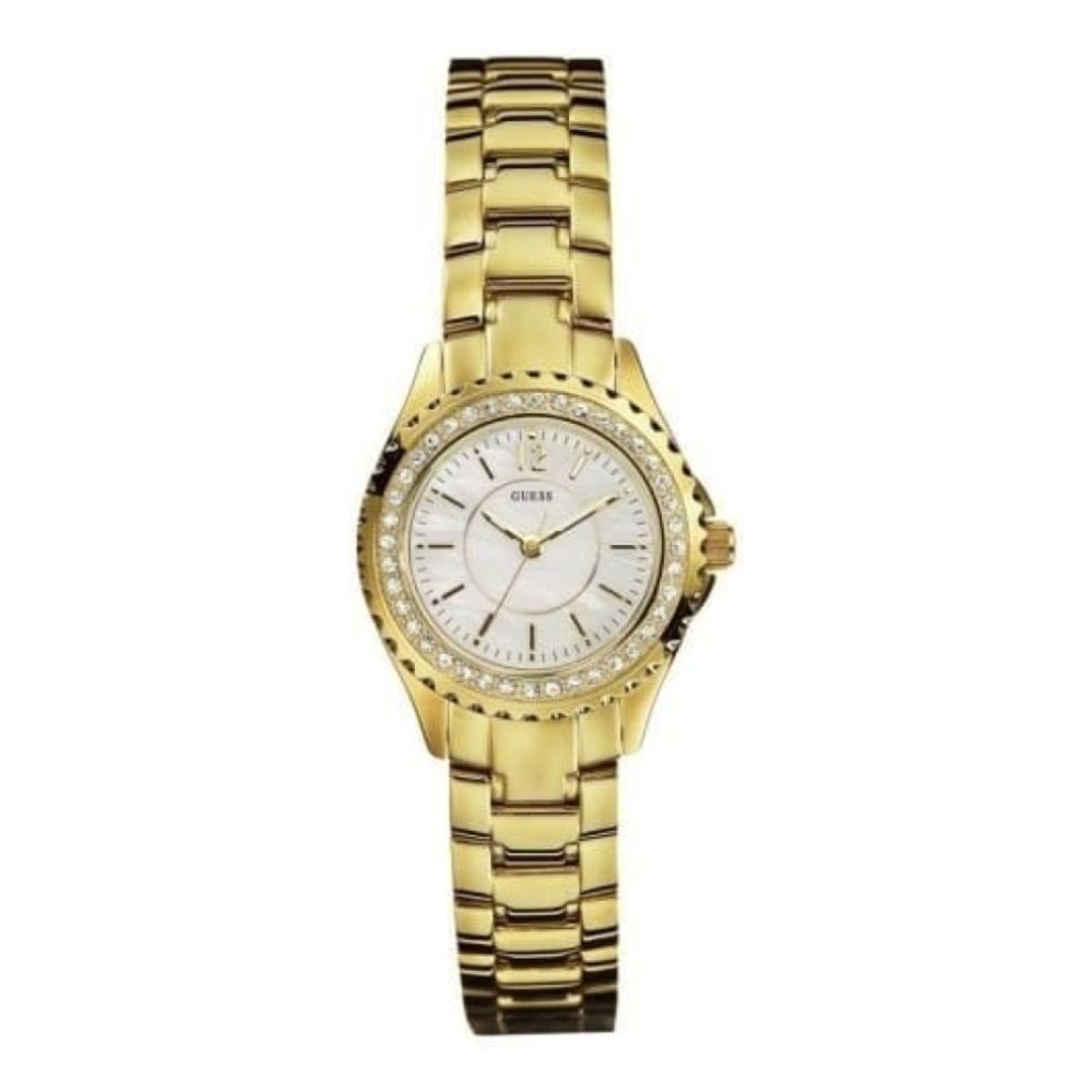 Ladies Mini Rock Candy Gold Plated Watch