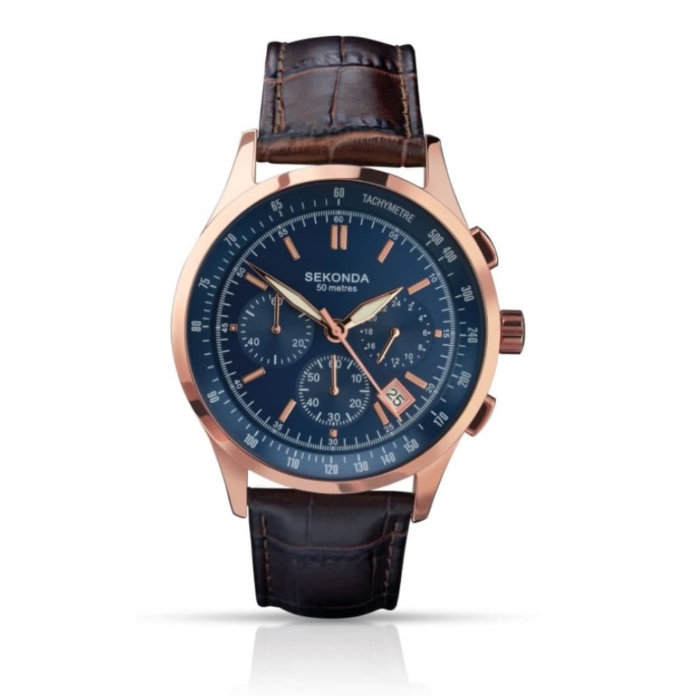 Sekonda Rose Gold Mens Watch
