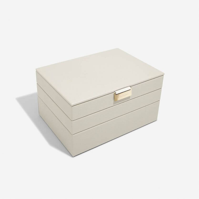 Oatmeal Classic Jewellery Box Set of 3