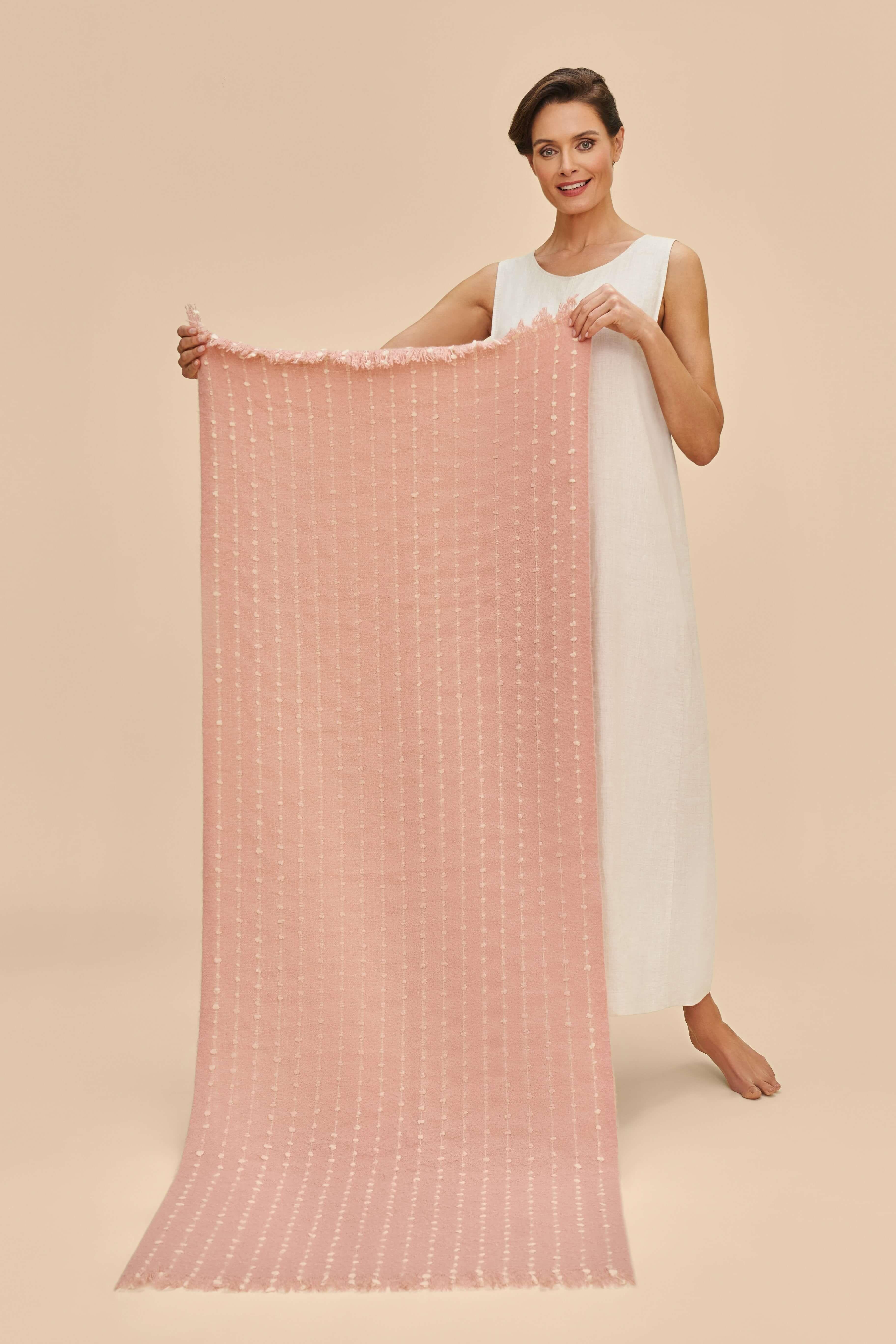 Dakota Cosy Scarf - Petal