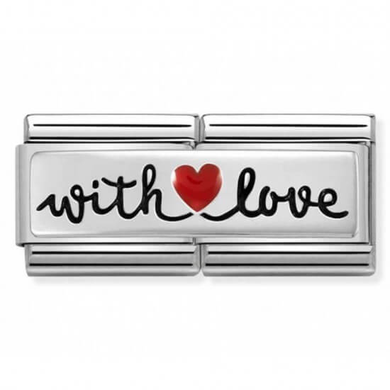 Composable Classic With Heart Love Double Link