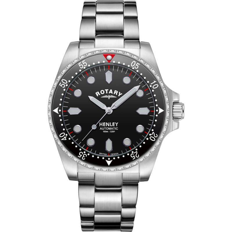 Henley Automatic Black Dial Gents Watch