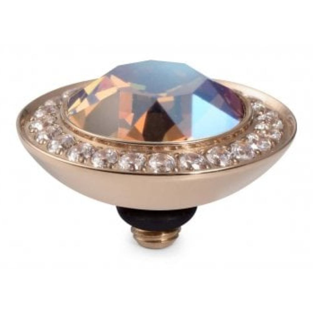 Interchangeable Top TONDO Deluxe (RG/P) Light Colorado Topaz Shimmer