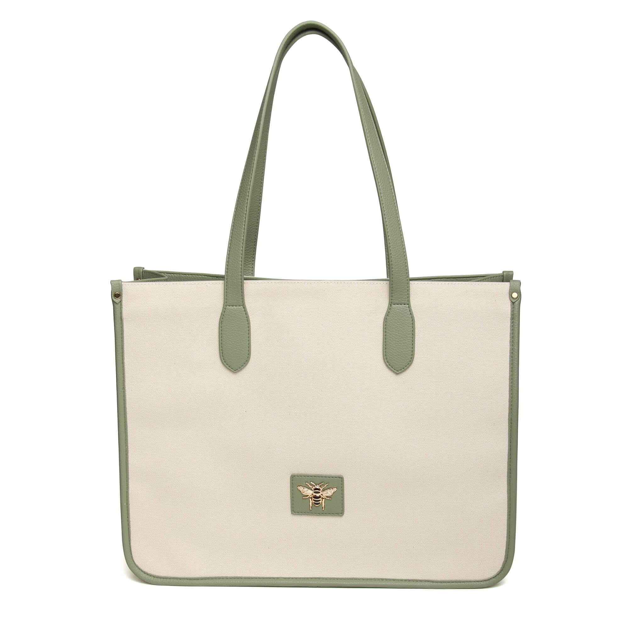 Kingston Canvas Tote Bag In Sage