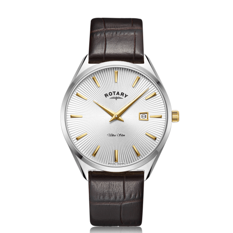 Gents Leather Stainless Steel